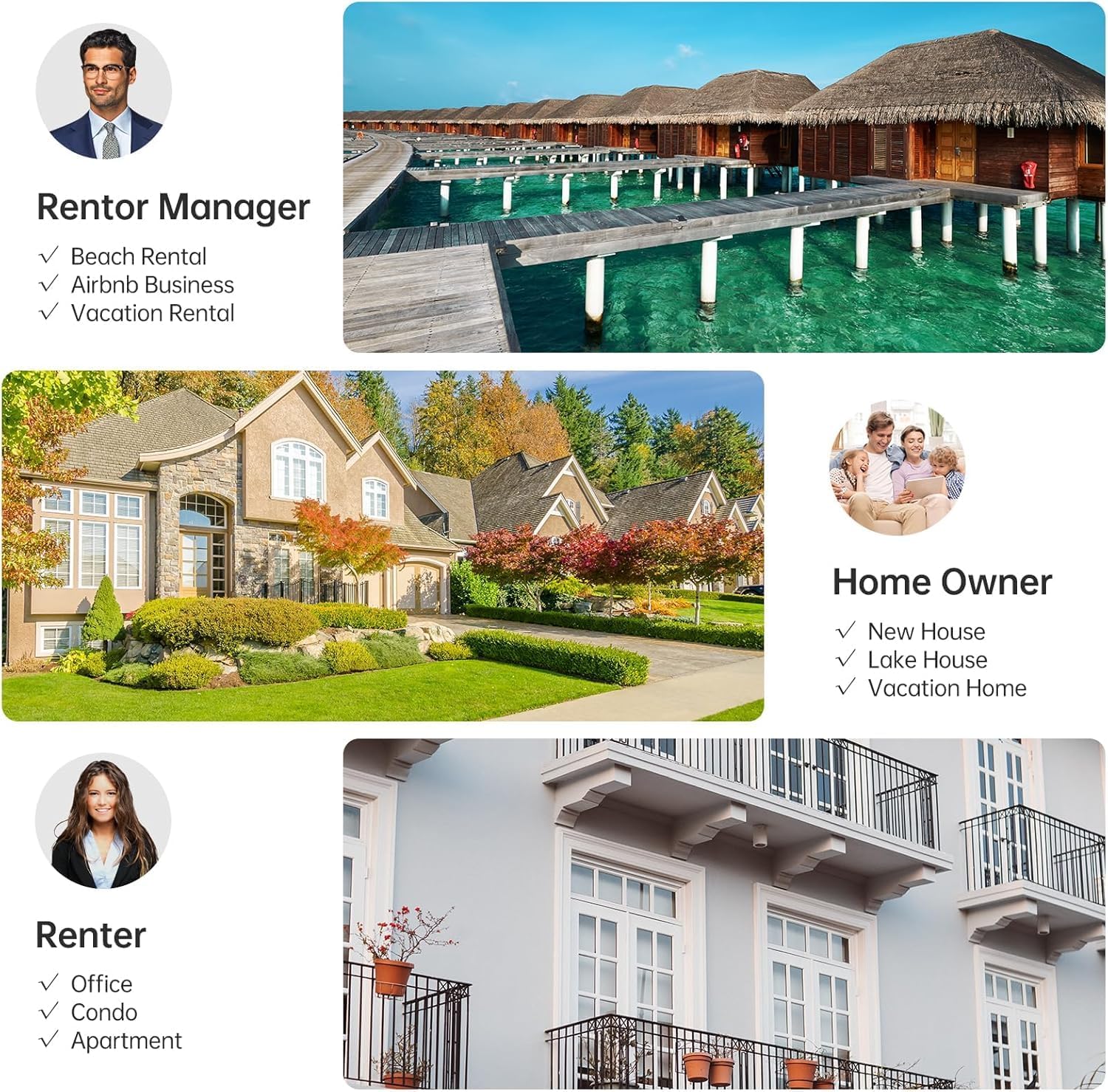 Smart Locks WiFi Deadbolt: SMONET Fingerprint Front Door Lock Keyless Entry with Keypad Electronic Digital Deadbolt Alexa Gateway Remote Control, Bluetooth APP KeyFob Code Auto-Lock for Home, Black